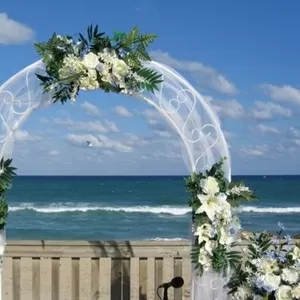 Свадебная арка для выездной регистрации