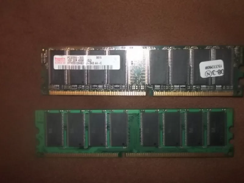 Продам оперативную память ddr,  видеокарту ATI Radeon 9250