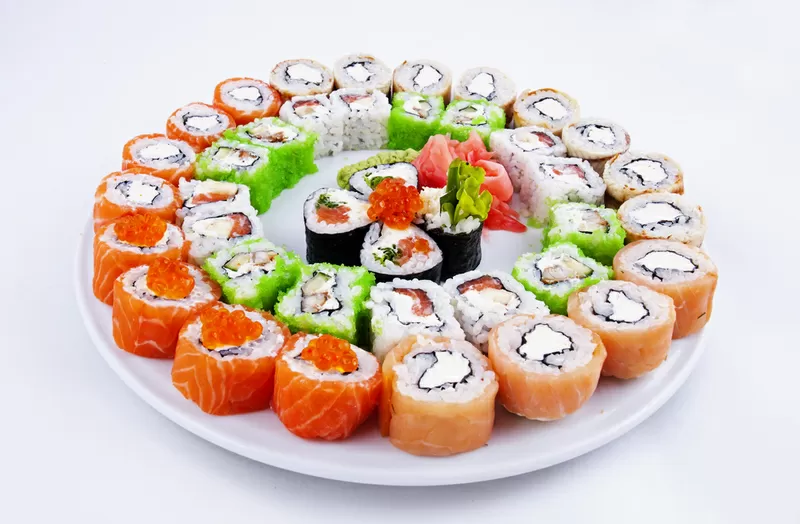 Суши на заказ. Удивите своих родных вкусной японской кухней.