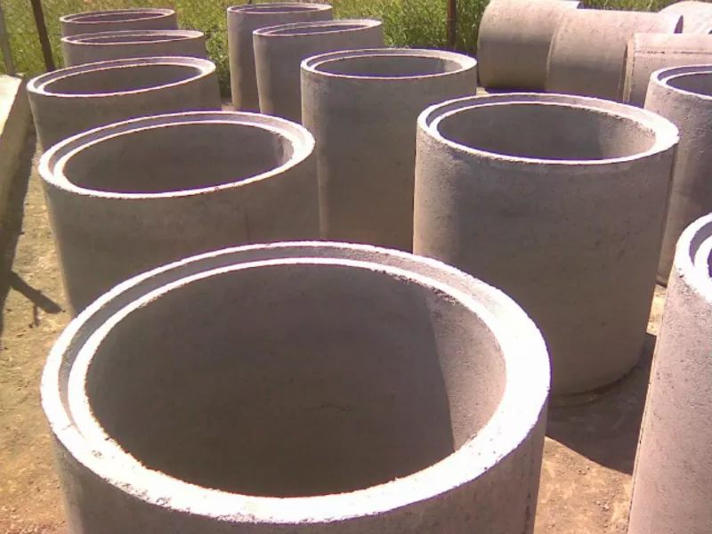 Железо- бетонные кольца для колодца и канализации. Доставка 2