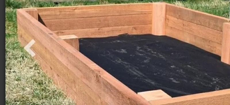 Изготовление высоких грядок