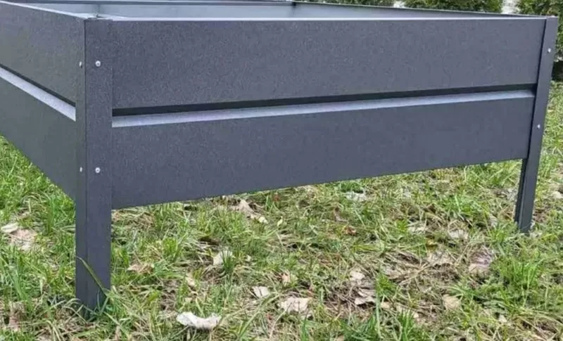 Изготовление высоких грядок 5