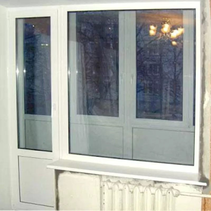 Окна,  двери ПВХ,  Балконные рамы